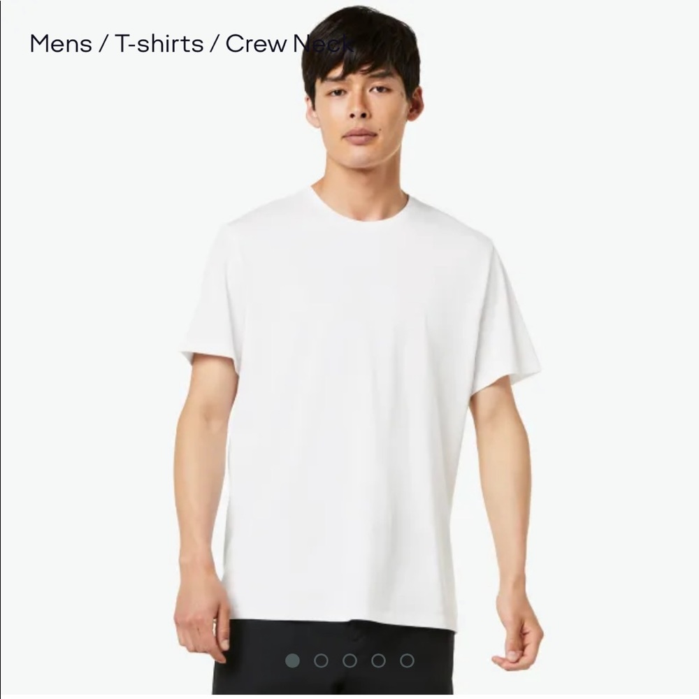 Bombas Pima Cotton T-Shirt Crew Men medium NEW